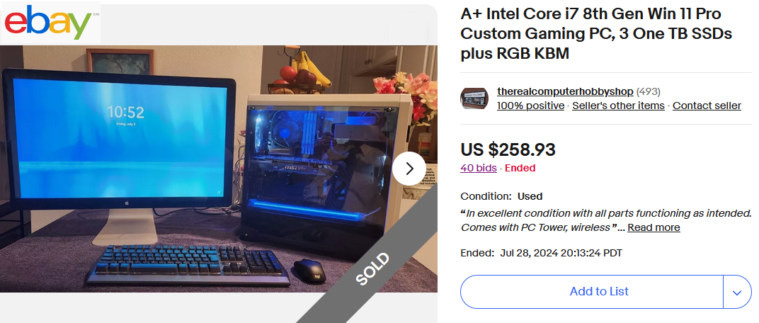 Save on Intel Core i7 Gaming PC from ComputerHobbyShop